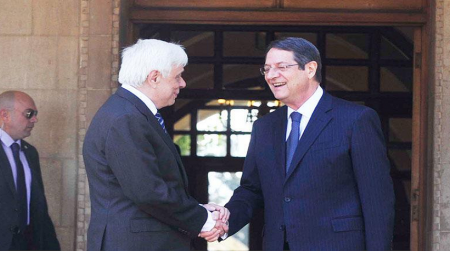 Στην Κύπρο ο Πρόεδρος της Ελληνικής Δημοκρατίας, Προκόπης Παυλόπουλος.