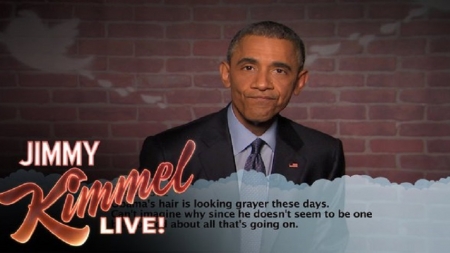 Ο Barack Obama διαβάζει μερικά απο τα χειρότερα tweets για τον εαυτό του. Θα κρατήσει την ψυχραιμιά του;