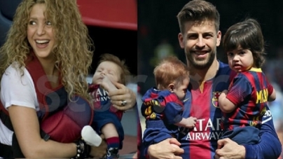 Shakira: Στο γήπεδο με τους άντρες της! [photos]