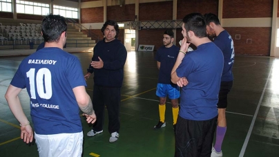 Αγώνας Futsal για το Πρωτάθλημα Τριτοβάθμιων Σχολών