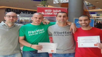 Συγχαρητήρια! Παράδειγμα προς μίμηση οι 4 νεαροί που μάζεψαν €2.441 για το Ηead Shave Challenge day 2015