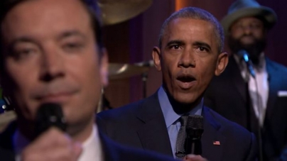 Obama: Τραγούδησε on air