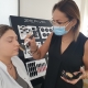 Παρουσίαση Βραδινού Μακιγιάζ στις φοιτήτριες Αισθητικής του KES COLLEGE με τα επαγγελματικά προϊόντα μακιγιάζ της εταιρείας  Zerva Cosmetics